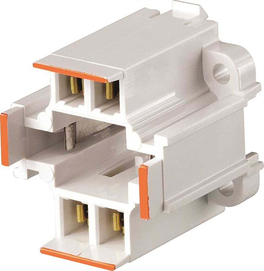 4カラット Leviton 26725-403 CFL Lampholder 4-Pin G24q-3, GX24q-3 Base
